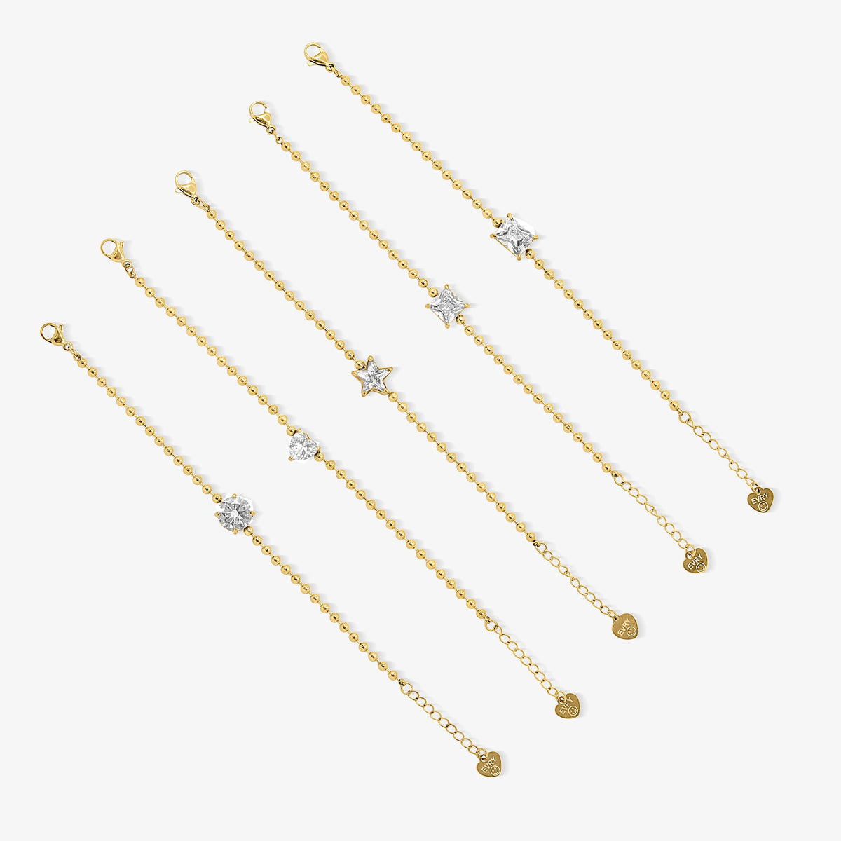 Dreamy Spark 5 Piece Beaded Bracelet Set
