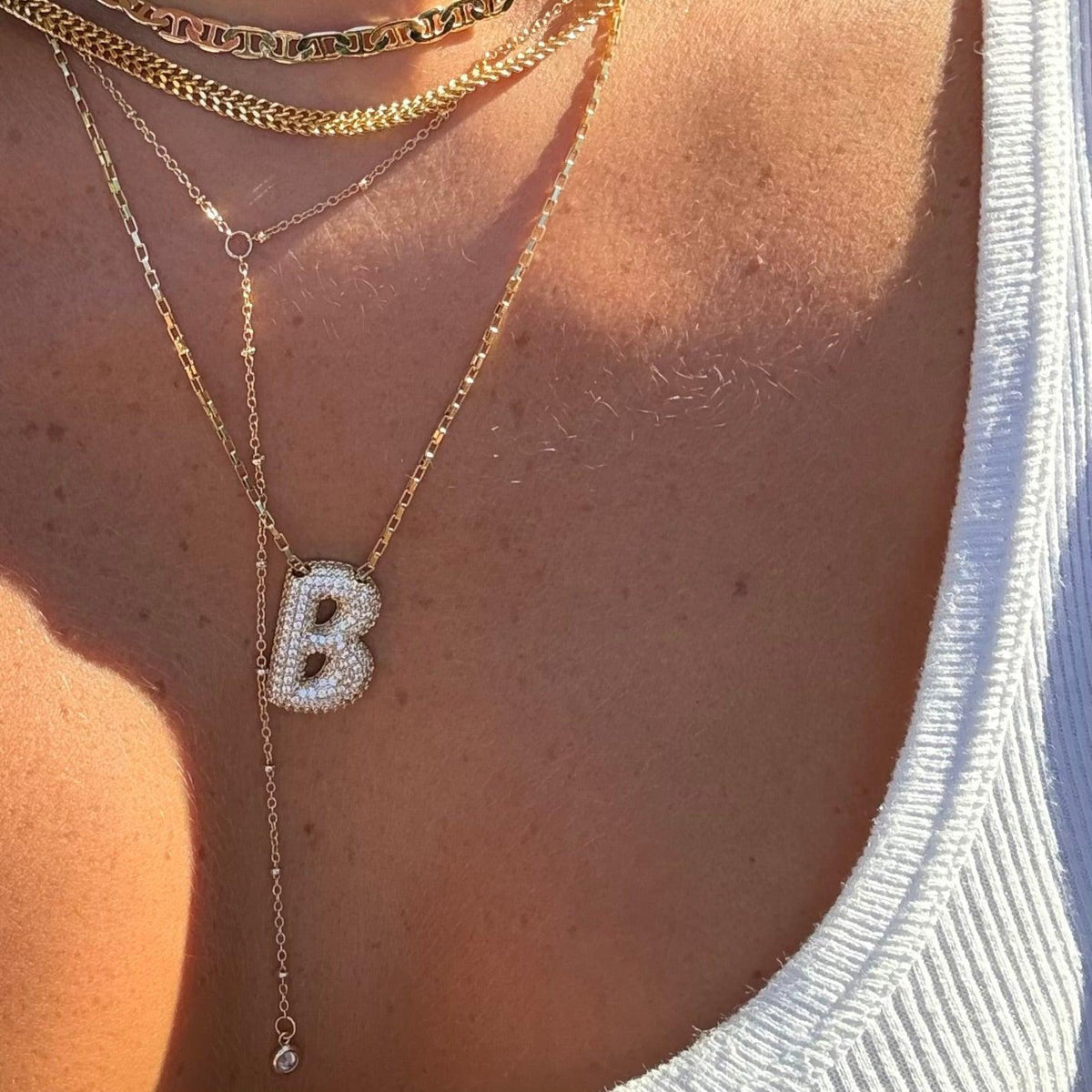 Dazzling Lariat Necklace