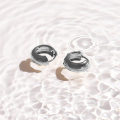 Chunky Mini Hoop Earrings