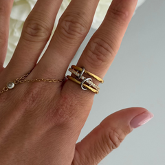 Opposites Attract Ring
