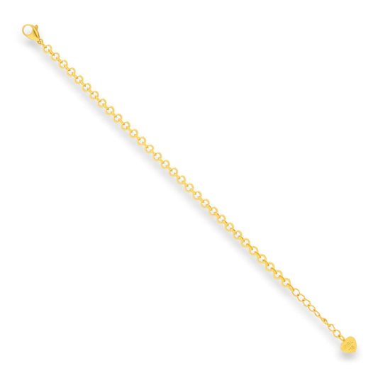 Rounded Link Chain Bracelet