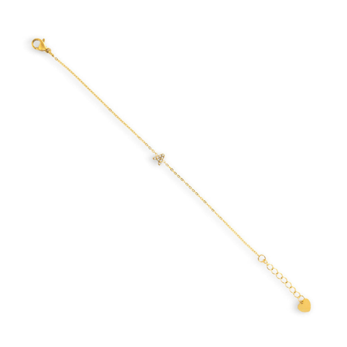 Initial Crystal Bracelet