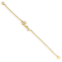 Custom/Personalized Nameplate Curb Bracelet