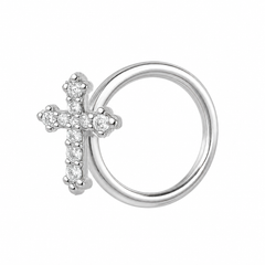 Cross Babe Nose Ring