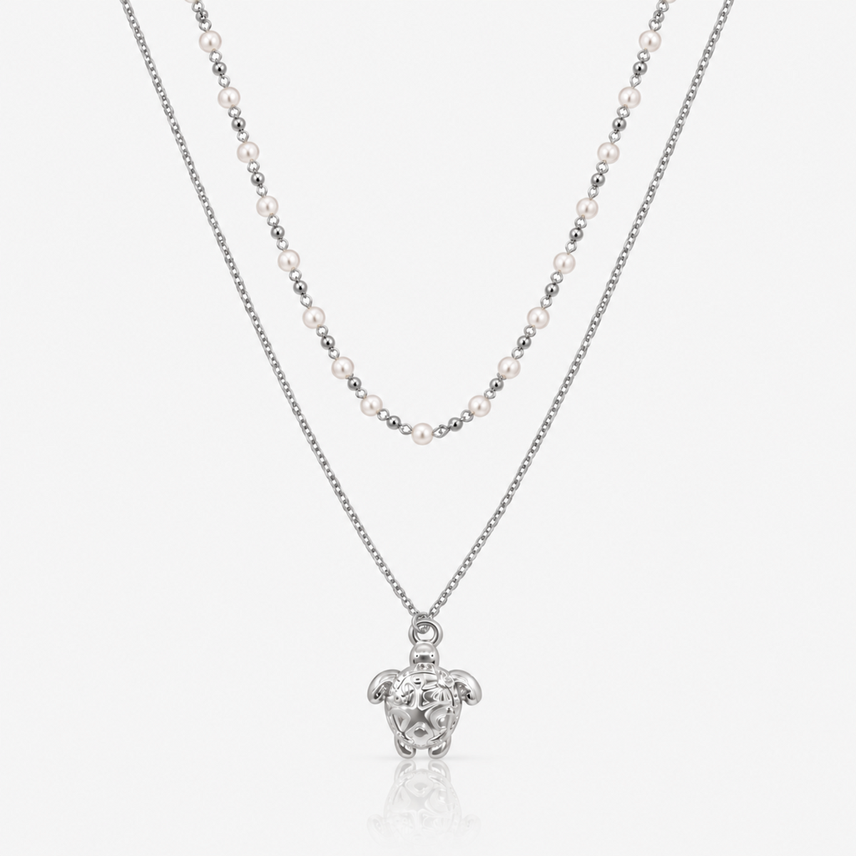 Lucky Turtle Layered Necklace