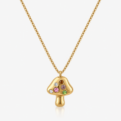 Fairy Mushroom Necklace