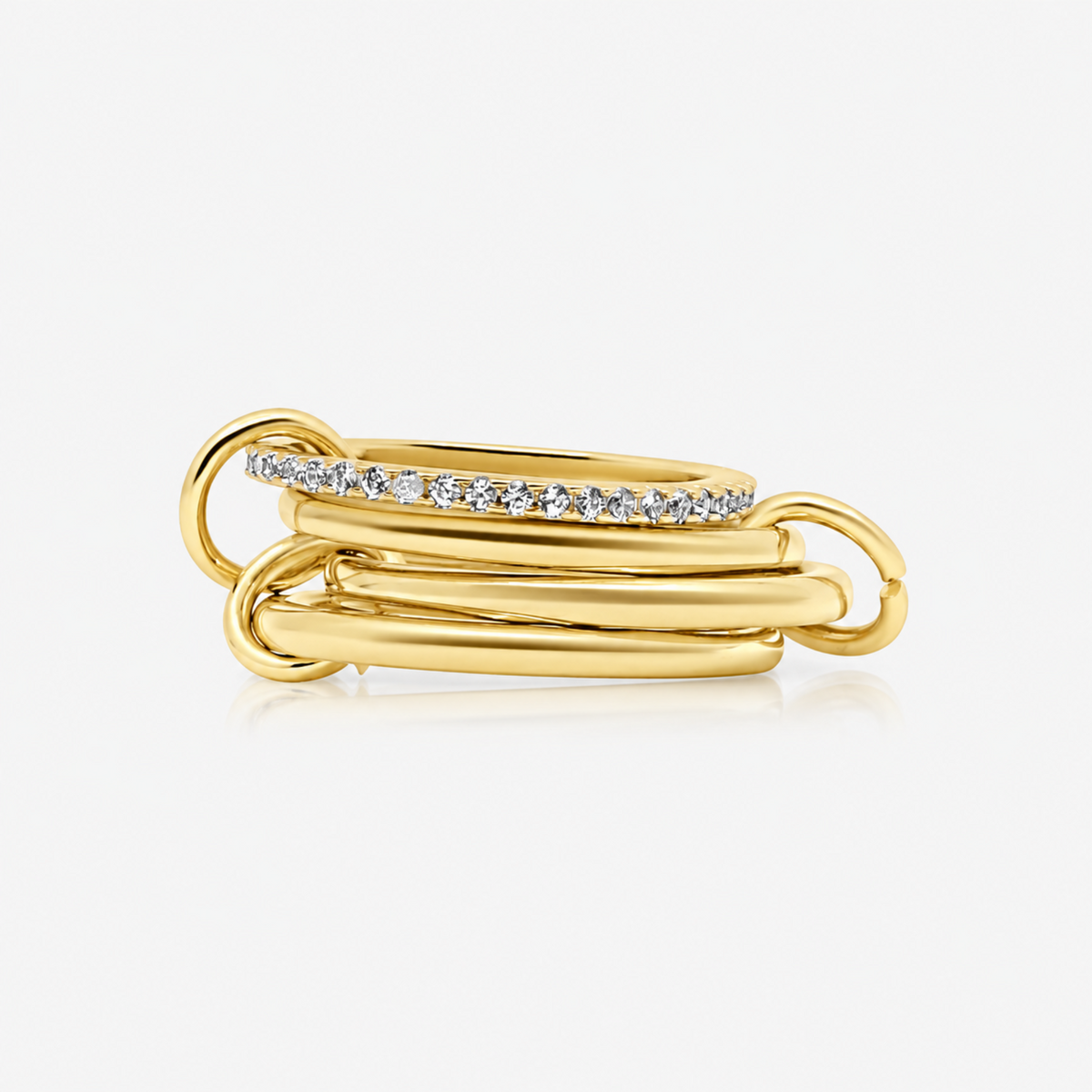 Linked Together Ring