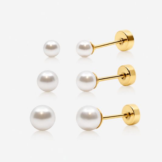 Lover Girl Flat Back Earring 3 Piece Set
