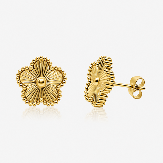 Lucky Bloom Stud Earrings
