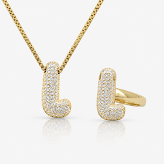 Adore Me Ring & Necklace 2 Piece Bundle