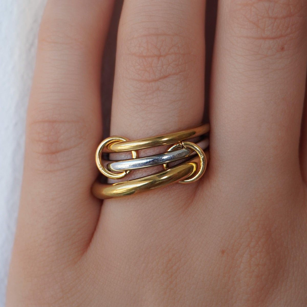 Cuffed Stacked Ring