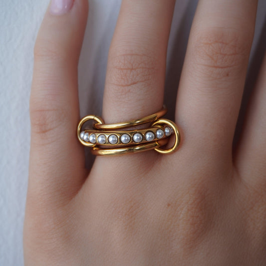 Trio Amour Ring