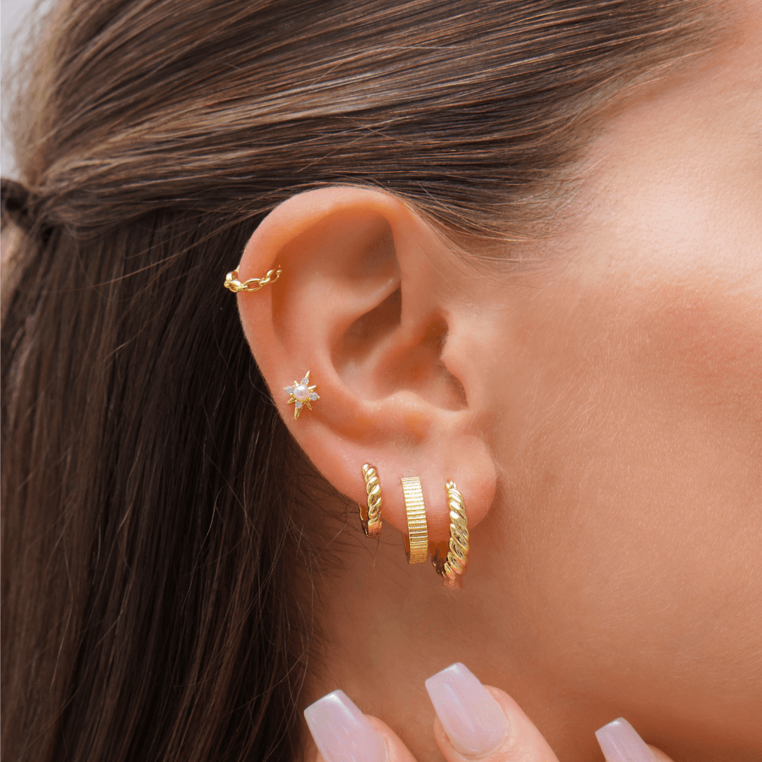 Midnight Pearl Earrings