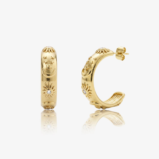 Radiant Luna Earrings