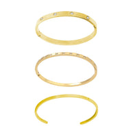 Waterproof - 18K Real Gold Plating