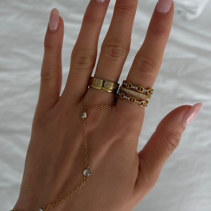 Dolce Iconic Stacked Ring