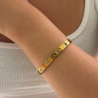 Waterproof - 18K Real Gold Plating