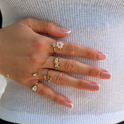 Prism Petal Ring