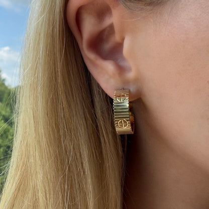Linked Icon Earrings