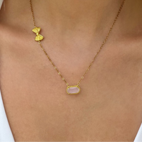 Waterproof - 18K Real Gold Plating