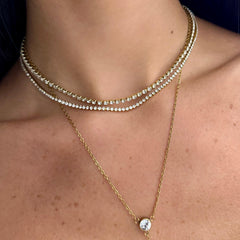 Nena Tennis Necklace