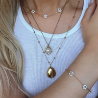 Waterproof - 18K Real Gold Plating