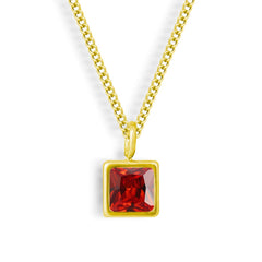 Faye Birthstone Necklace