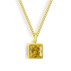 Faye Birthstone Necklace