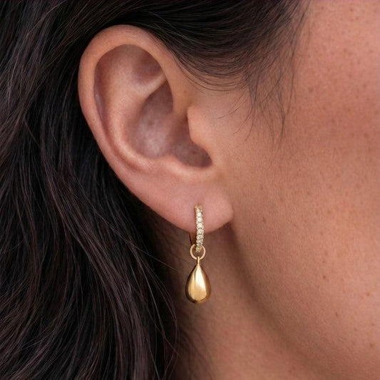 Shimmer Tear Earrings