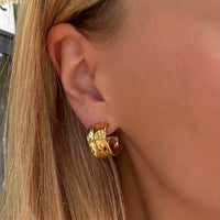 Waterproof - 18K Real Gold Plating