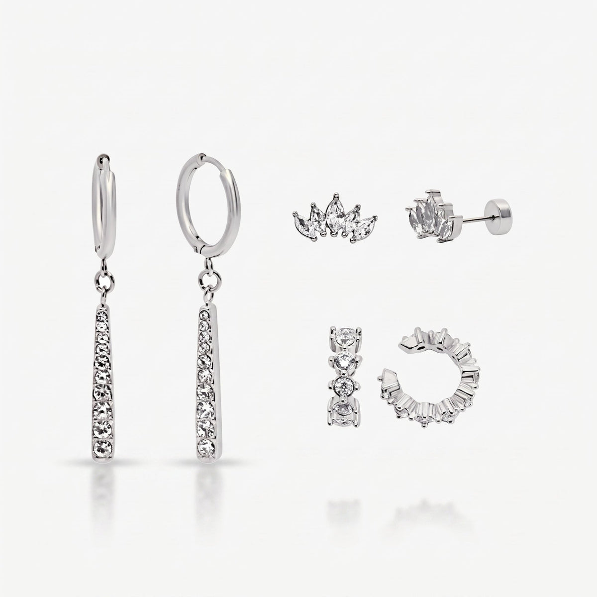 Better Together Earrings 3 Piece Earring Set