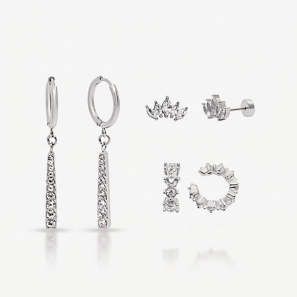 Better Together Earrings 3 Piece Earring Set