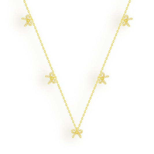 Belle Bow Necklace