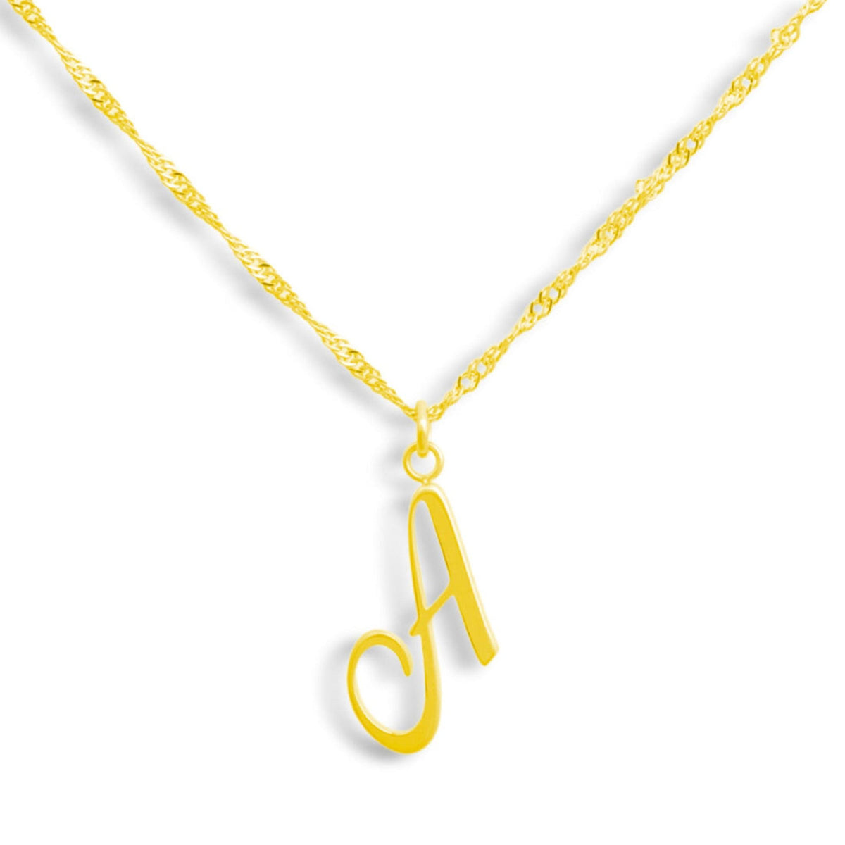 Golden Letter Necklace