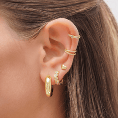 Hearts All Around Earrings