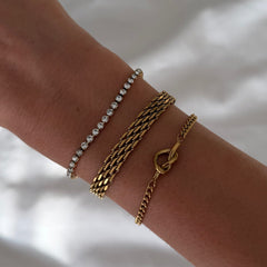 You Glow Girl Tennis Bracelet