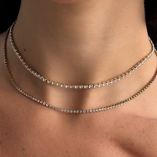 Nena Tennis Necklace