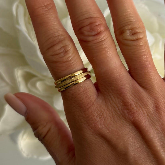 Shimmer Ring 3-Piece Set