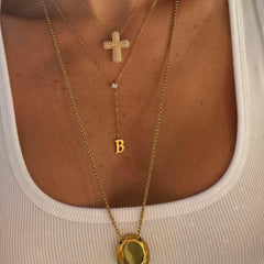 Love Letter Lariat Necklace