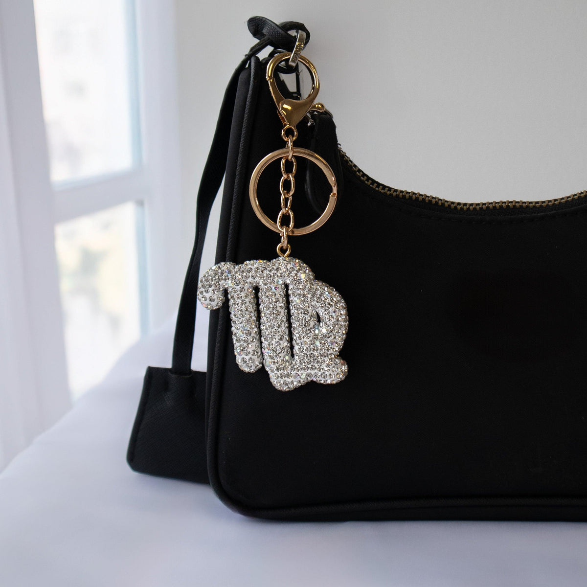 Zodiac Bling Bag Charm