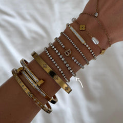 Icy Tennis Bracelet