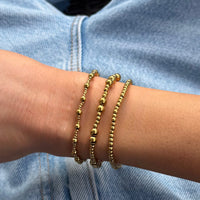 Waterproof - 18K Real Gold Plating