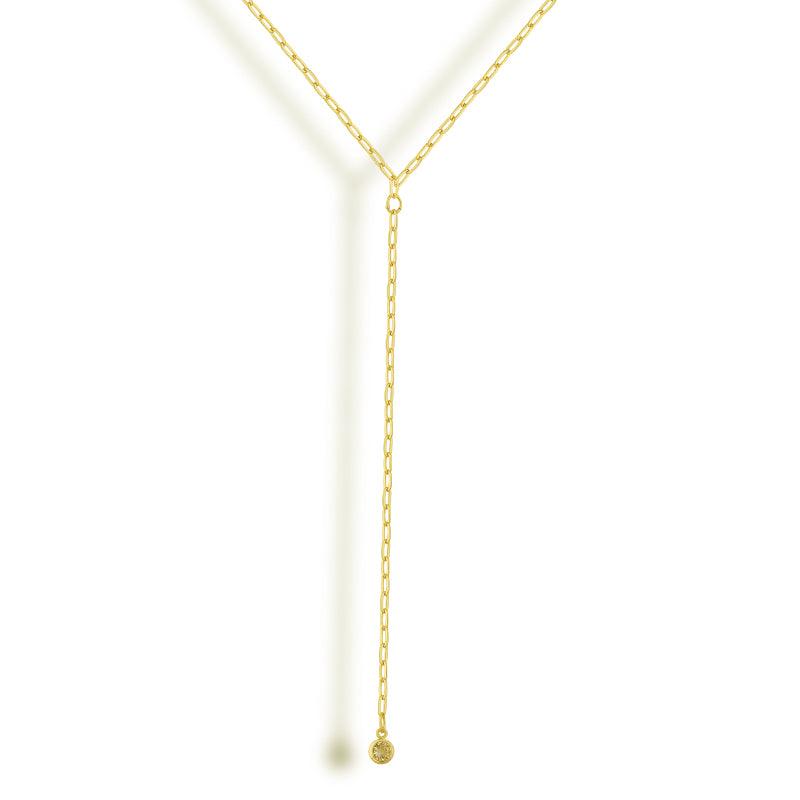 Let's Link Lariat Necklace