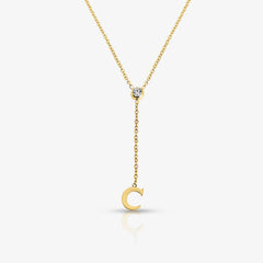 Love Letter Lariat Necklace