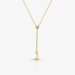 Love Letter Lariat Necklace