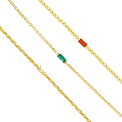 Gem Bar Bracelet