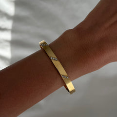 Shimmer Stripe Bangle