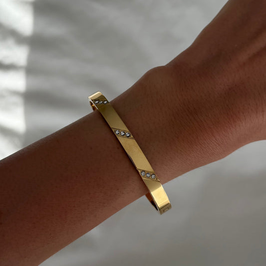Shimmer Stripe Bangle