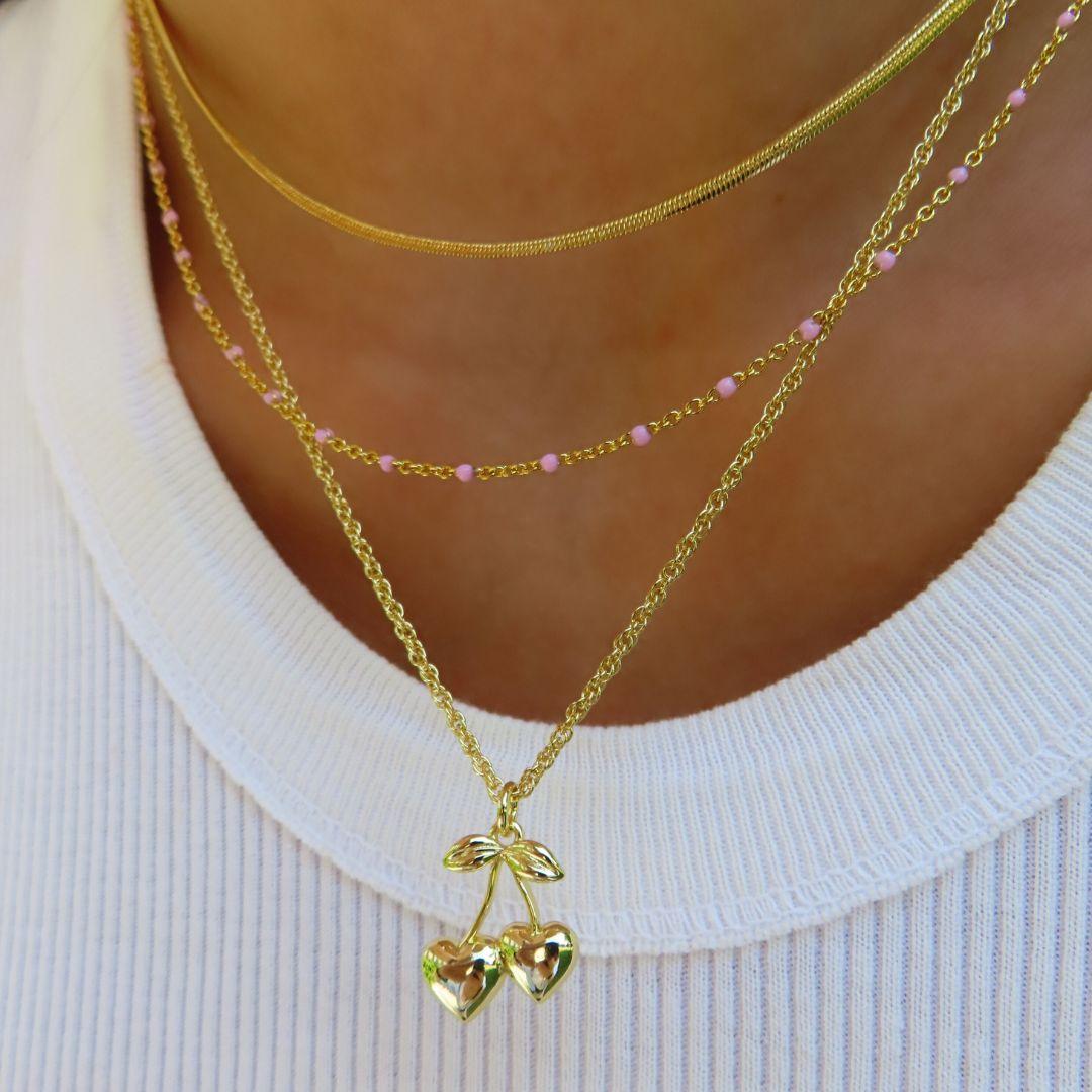 Cherry Bomb Necklace