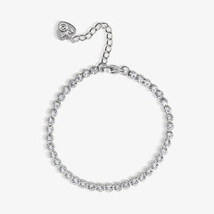 High-Shine Tennis Bracelet